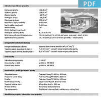 Projekt rodinného domu i105 - Základní informace