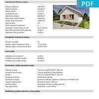 Projekt rodinného domu i71 - Základní informace