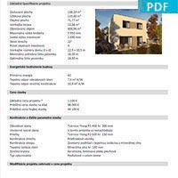 Projekt rodinného domu O2-102 - Základní informace