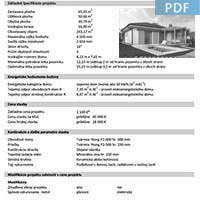 Projekt rodinného domu O50 - Základní informace