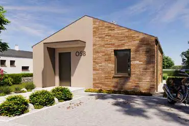 Projekty rodinných domů - projekt domu O58
