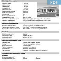 Projekt rodinného domu O120 - Základní informace